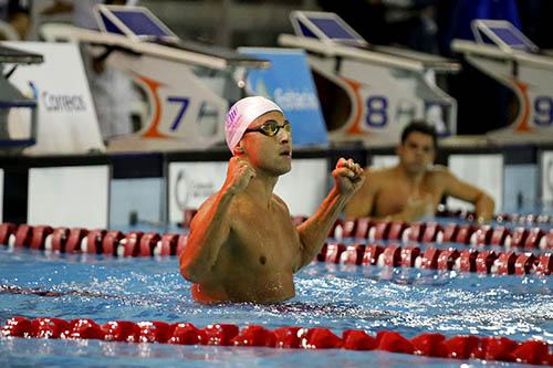 Atleta da seleção brasileira que irá ao Mundial da China continua fazendo bonito na Copa do Mundo da Fina / Foto: Divulgação/CBDA